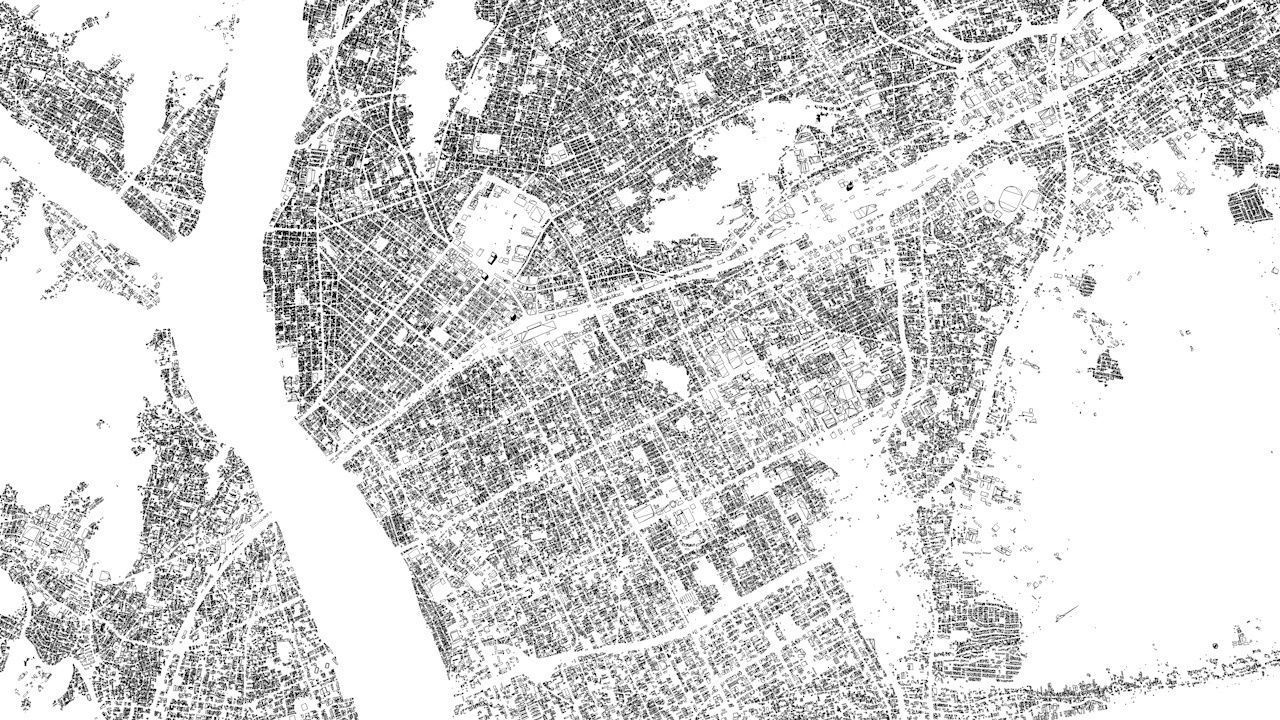 Shizuoka Streets and Buildings 3D model_8