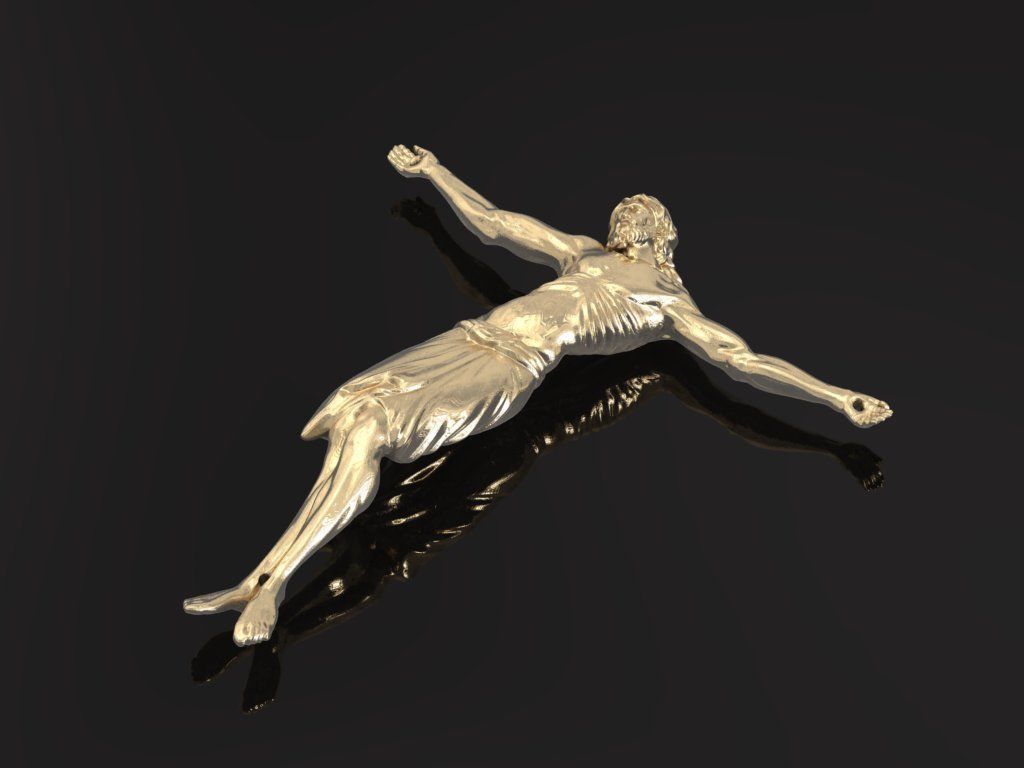 Jesus 023 3D print model_1
