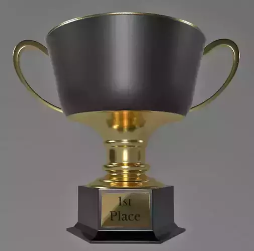 Trophy Generic 1st place v01 3D model