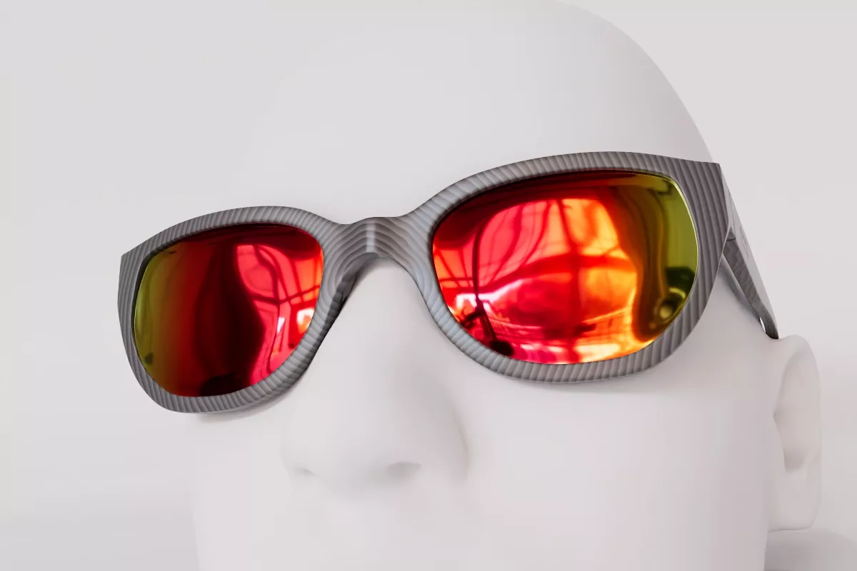 Polarized sunglasses pair 3D model