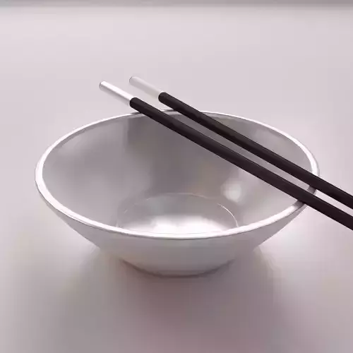 Chopsticks and Bowl