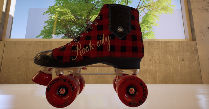 ROLLER SKATE 3D model