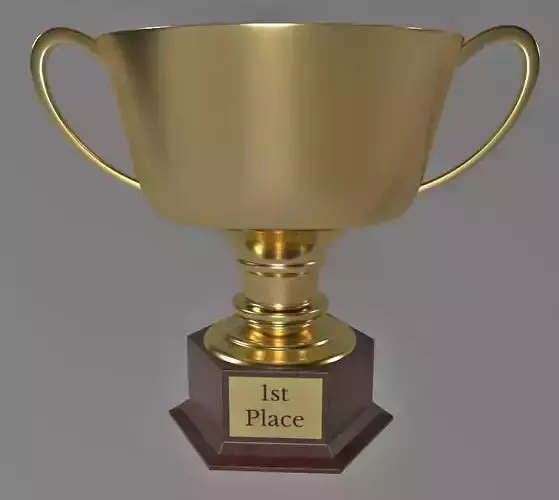 Trophy Generic 1st Place V02 3D model