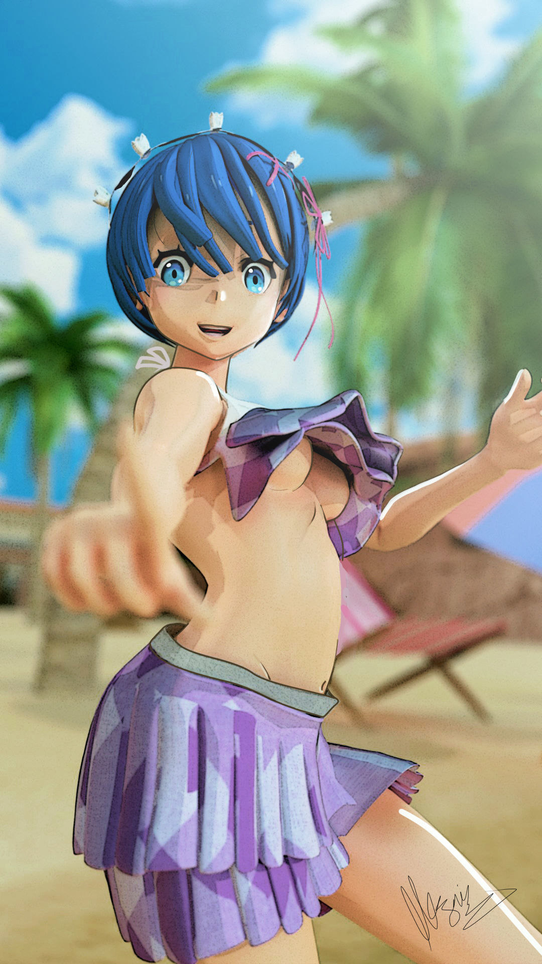REM 3d from RE zero 3D model_3