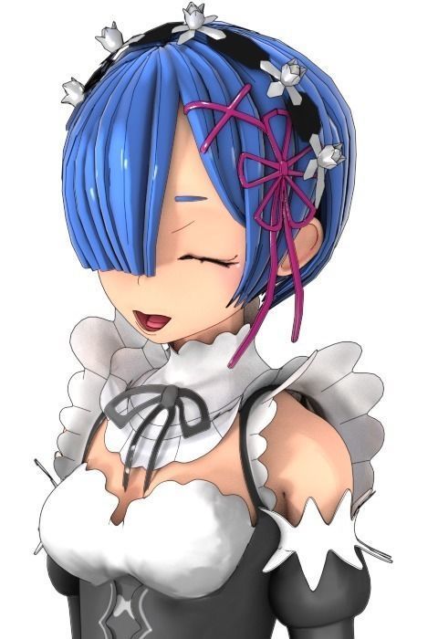 REM 3d from RE zero 3D model_7