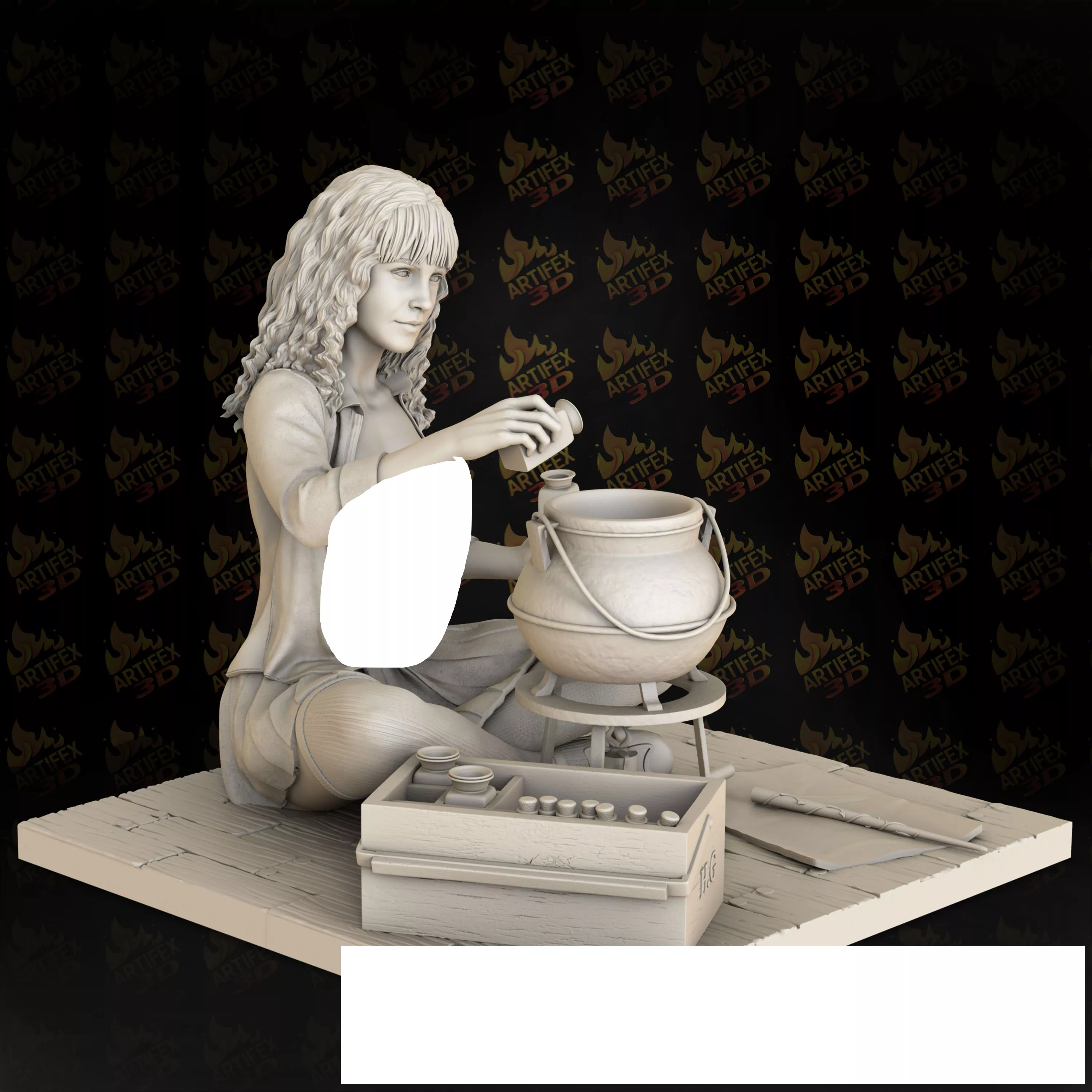 Hermione 3D print model