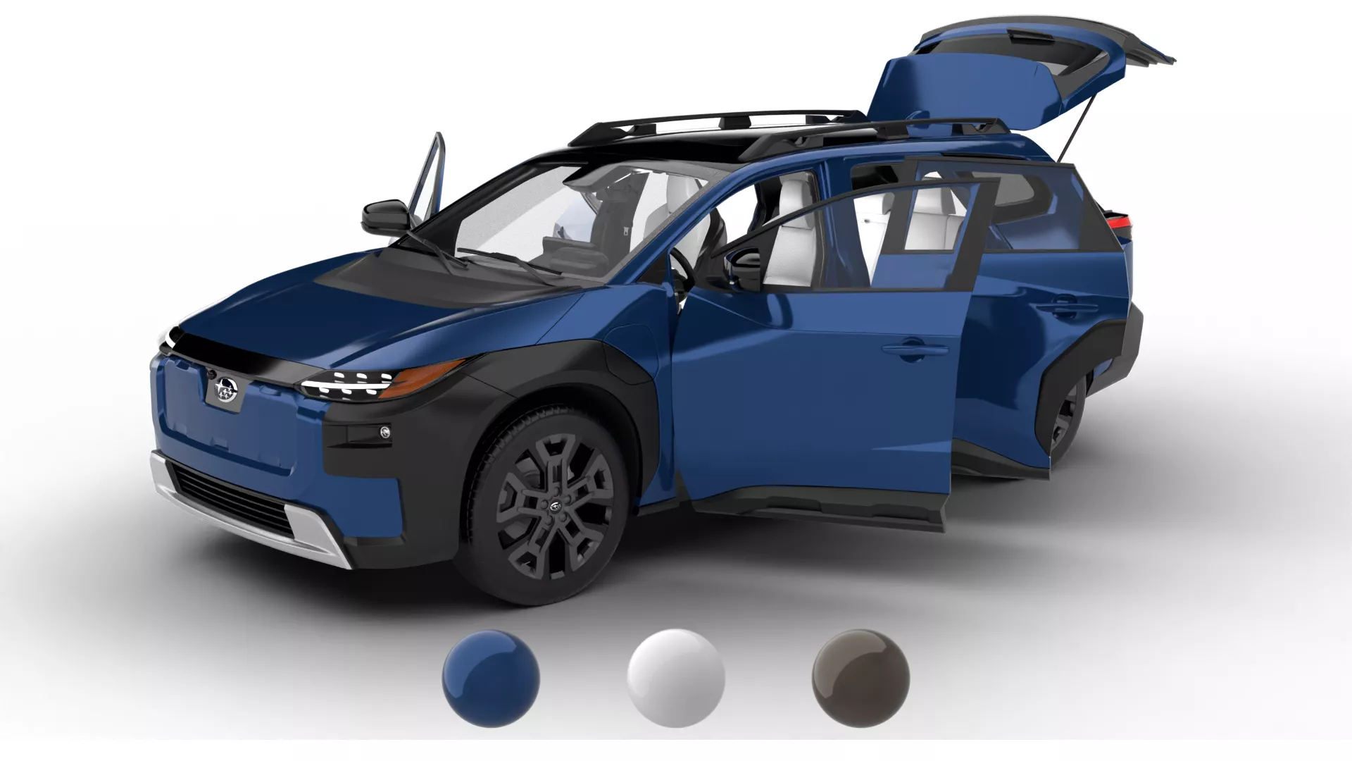 Subaru Trailseeker 2026 HQ 3d model 3D model