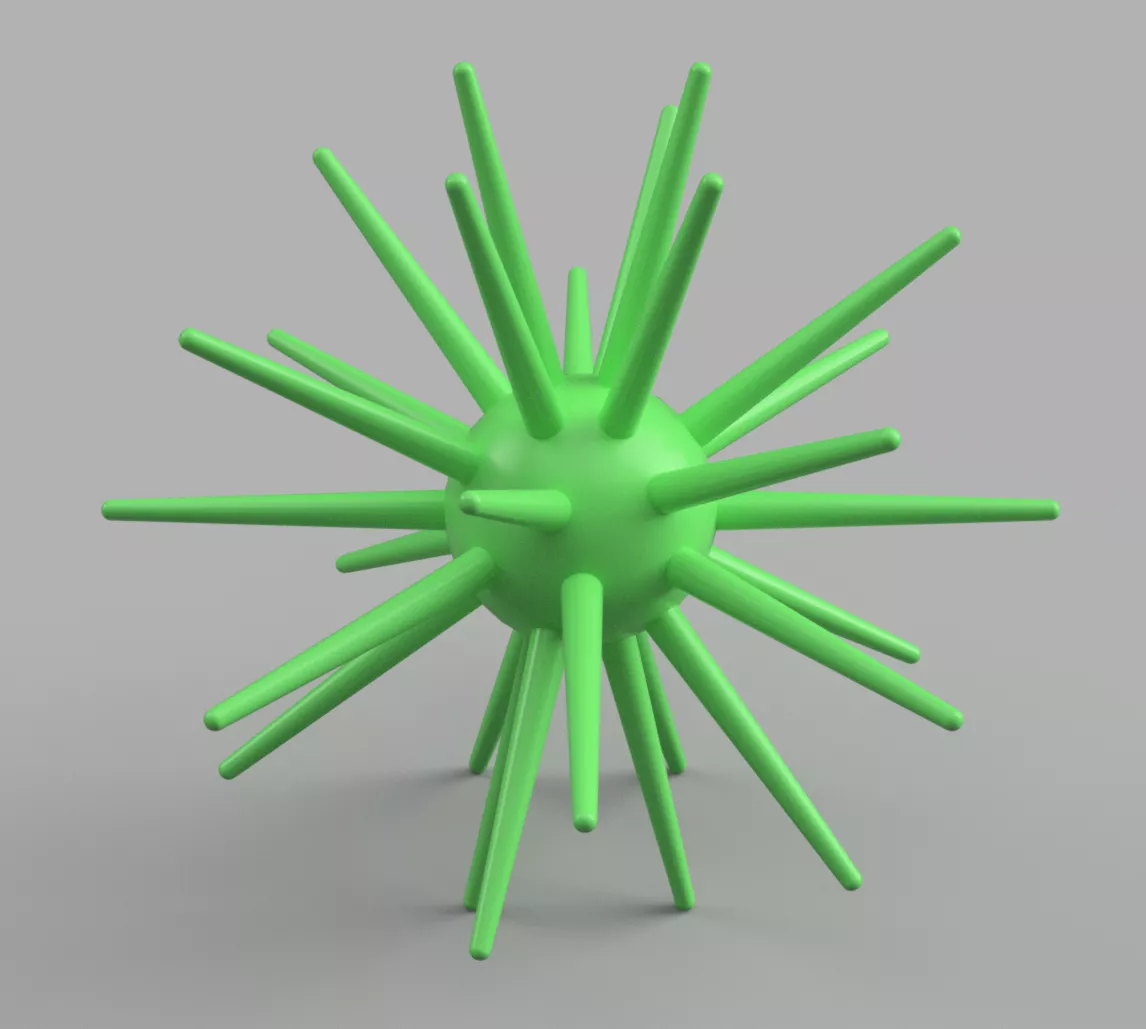 Mold Urchin Bait 70 mm 3D print model