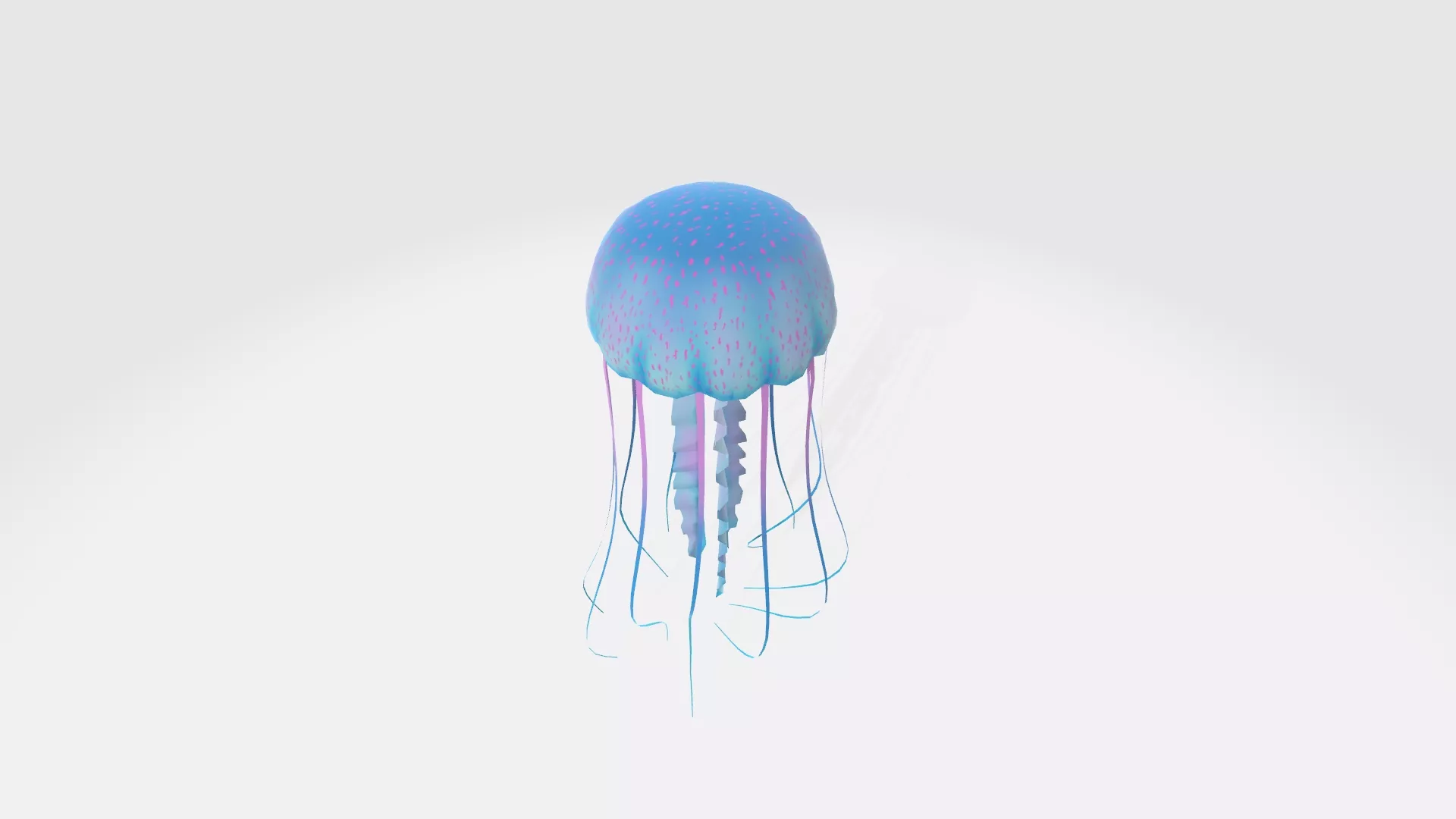 Jellyfish Figure 3D Printable Model 3D print model