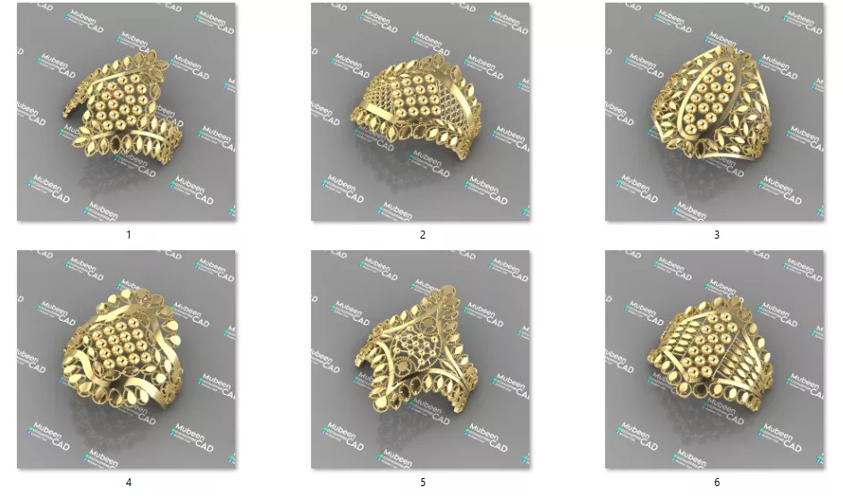 Turkish Ring 3D print model