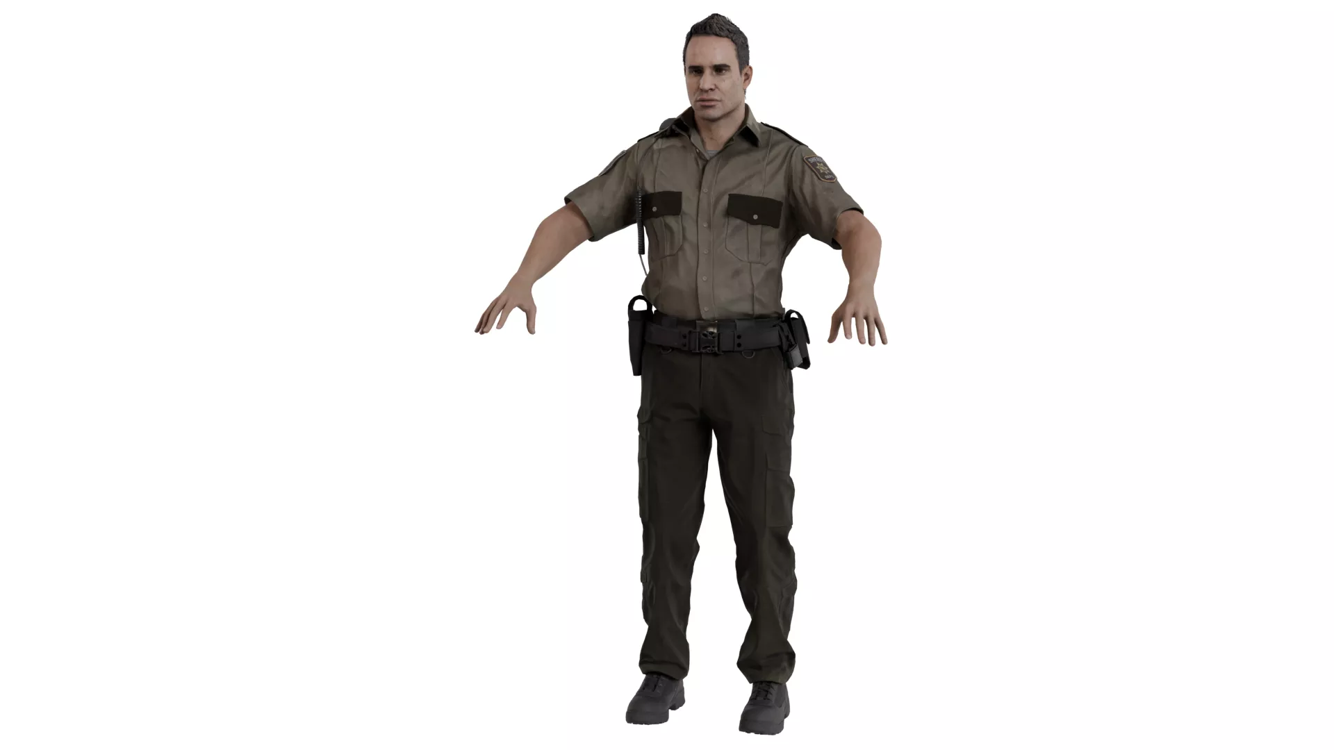 Sheriff Daniel Cortini 3D model