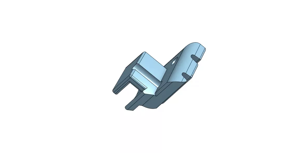 Hyundai Matrix Air Vent Direction Control Flap HVAC Airflow 3D print model