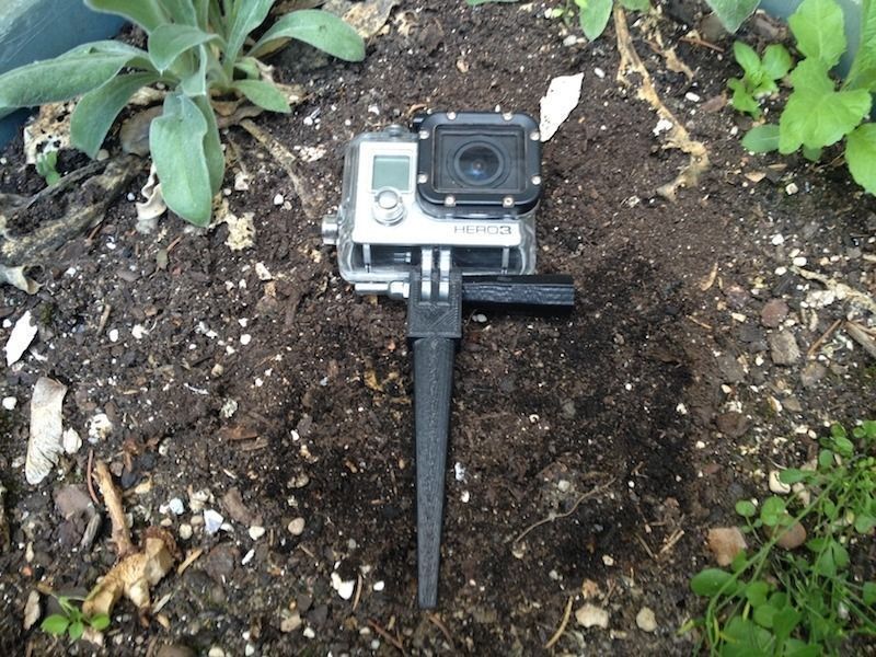 GoPro Ground Spike Free 3D print model_3