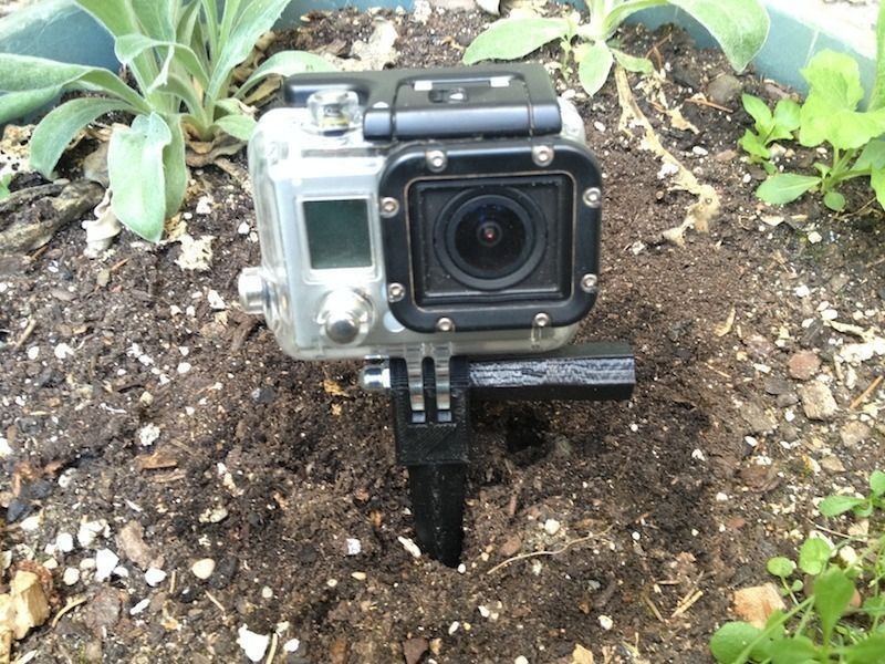 GoPro Ground Spike Free 3D print model_2