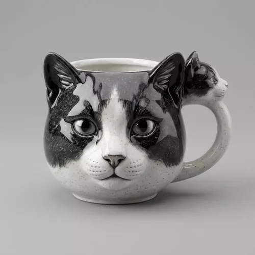 cat mug printable