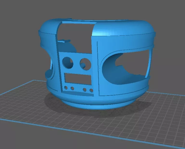 ROBOT TORSO FRONT 3D model