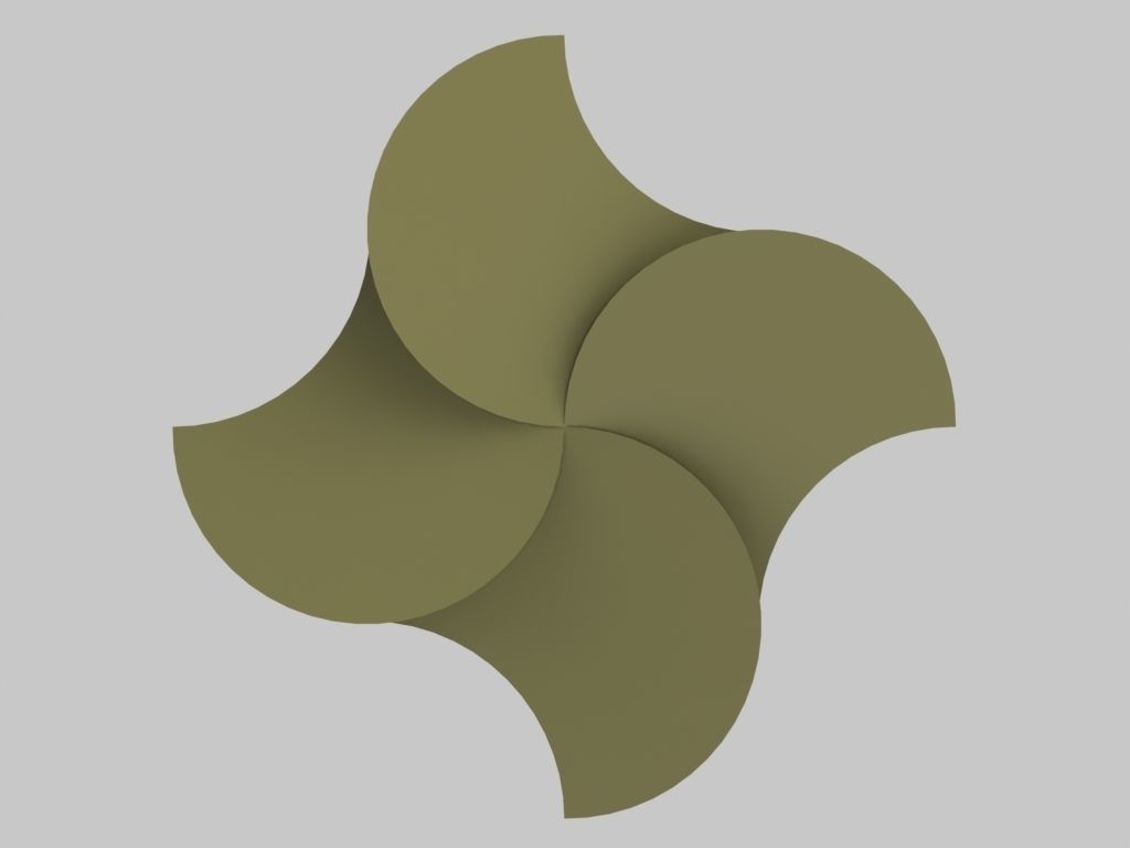 Modular Structure Panel 01 3D print model_1