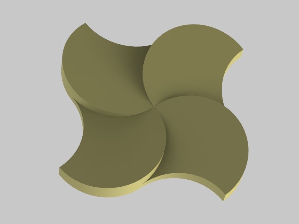 Modular Structure Panel 01 3D print model_2