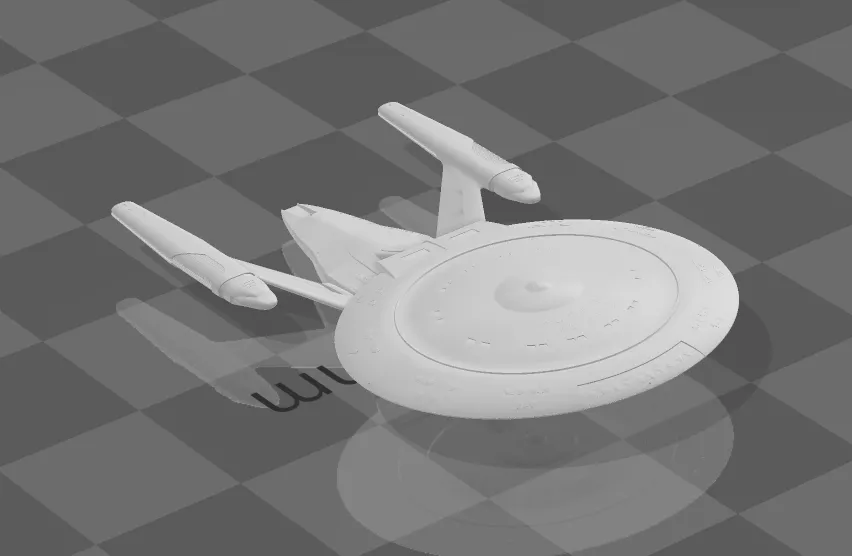 Uss Cerritos Concept ship 3D print model