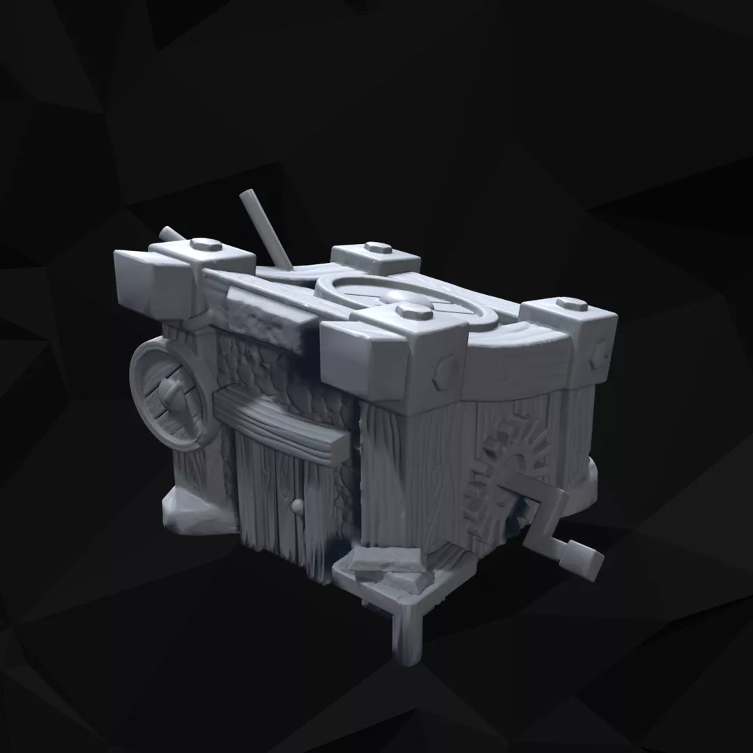 Fantasy Iron Mining Building Tabletop Scenery 3D print model