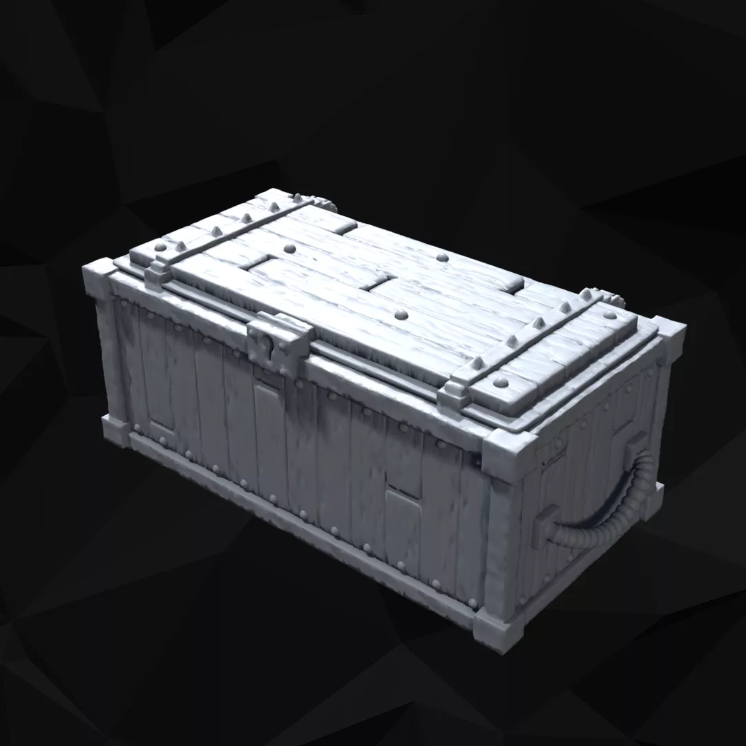 Post Apocalyptic Interior 5 Piece Set 3D print model