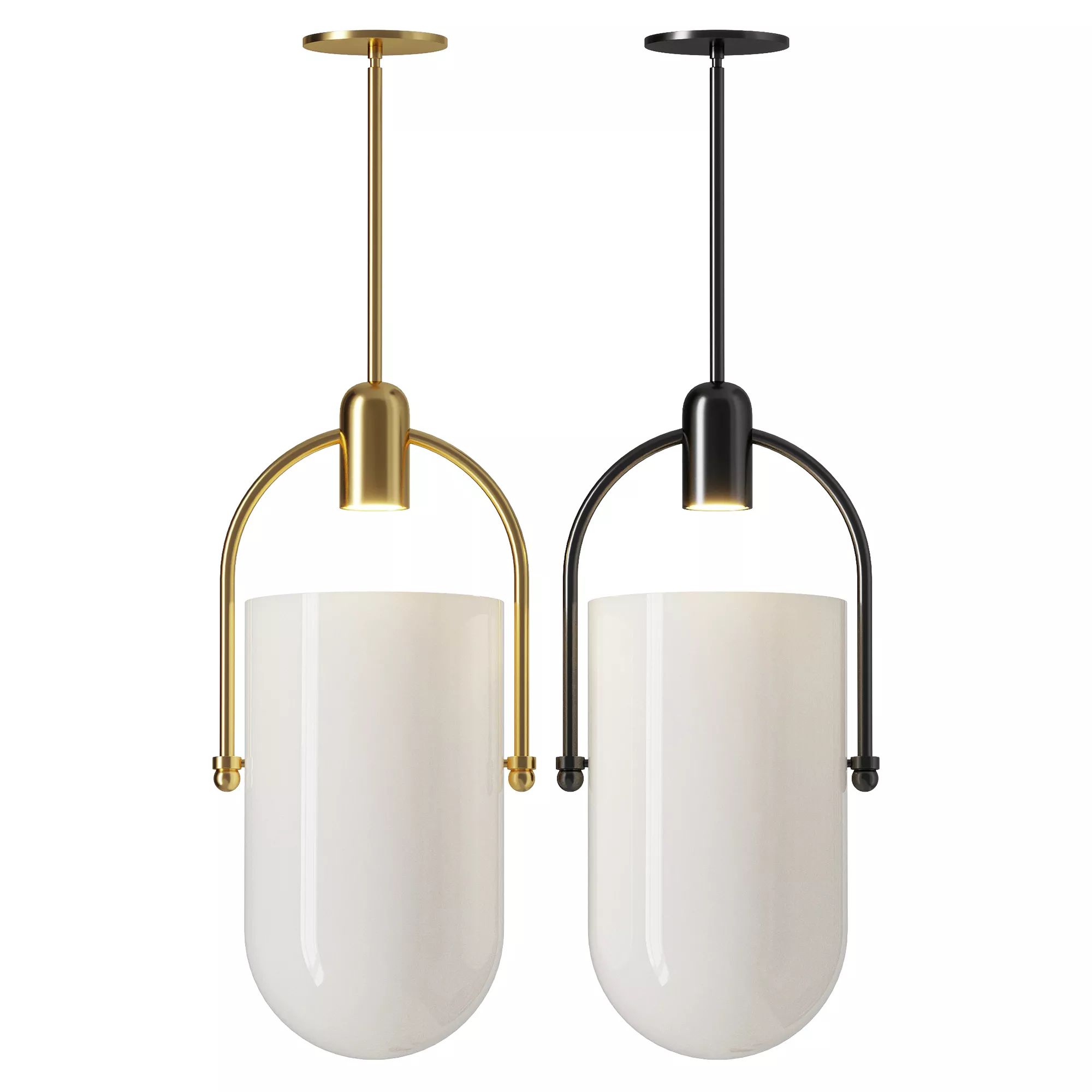 Allied Maker Arc Well Pendant Light 3D model