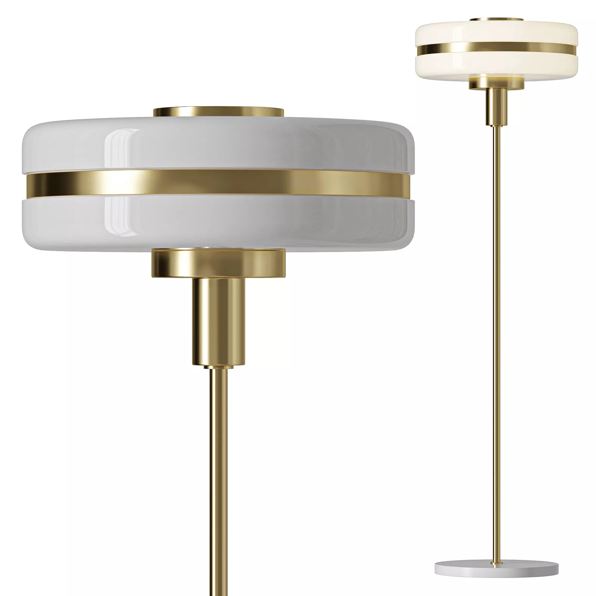 Bert Frank Masina Floor Lamp 3D model