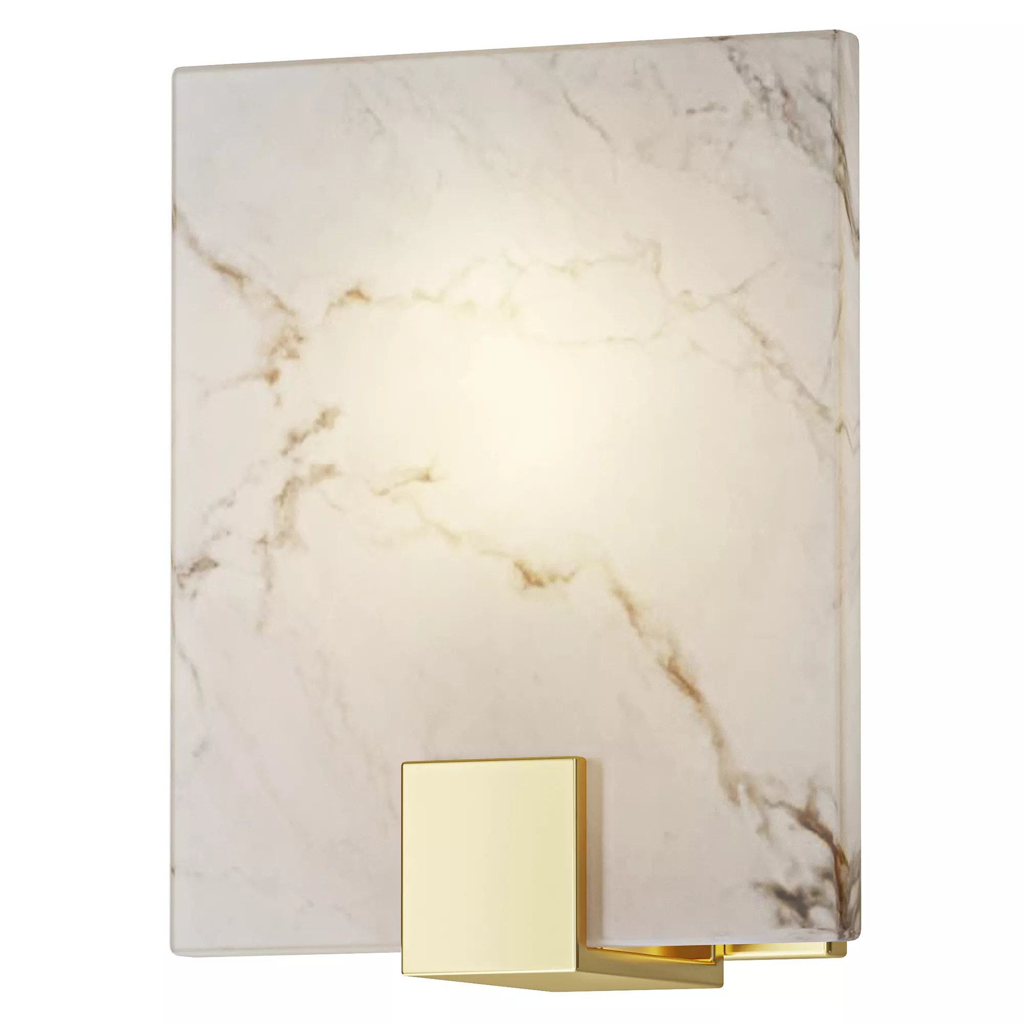 Marble Nordic Wall Lamp 3D model