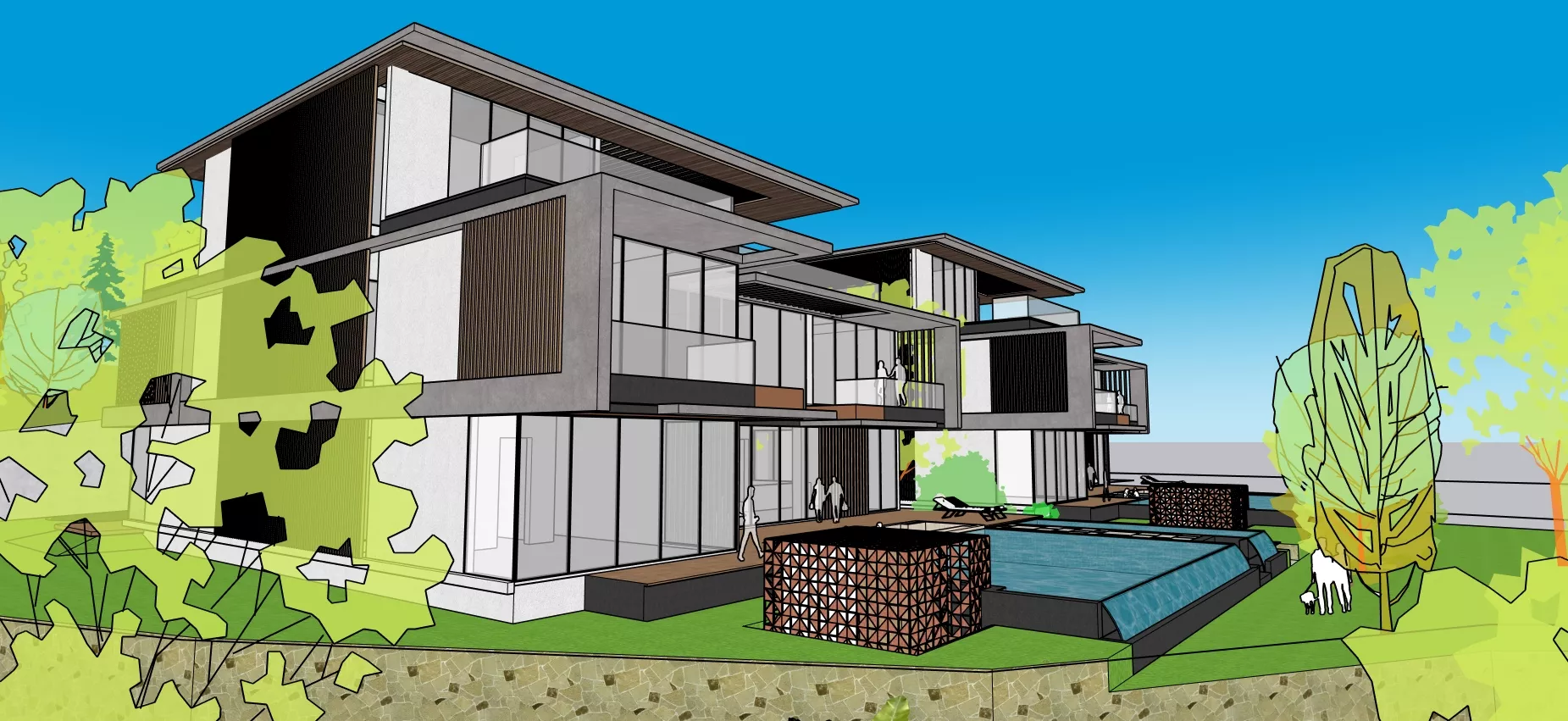 Vacation Home Design 3D model