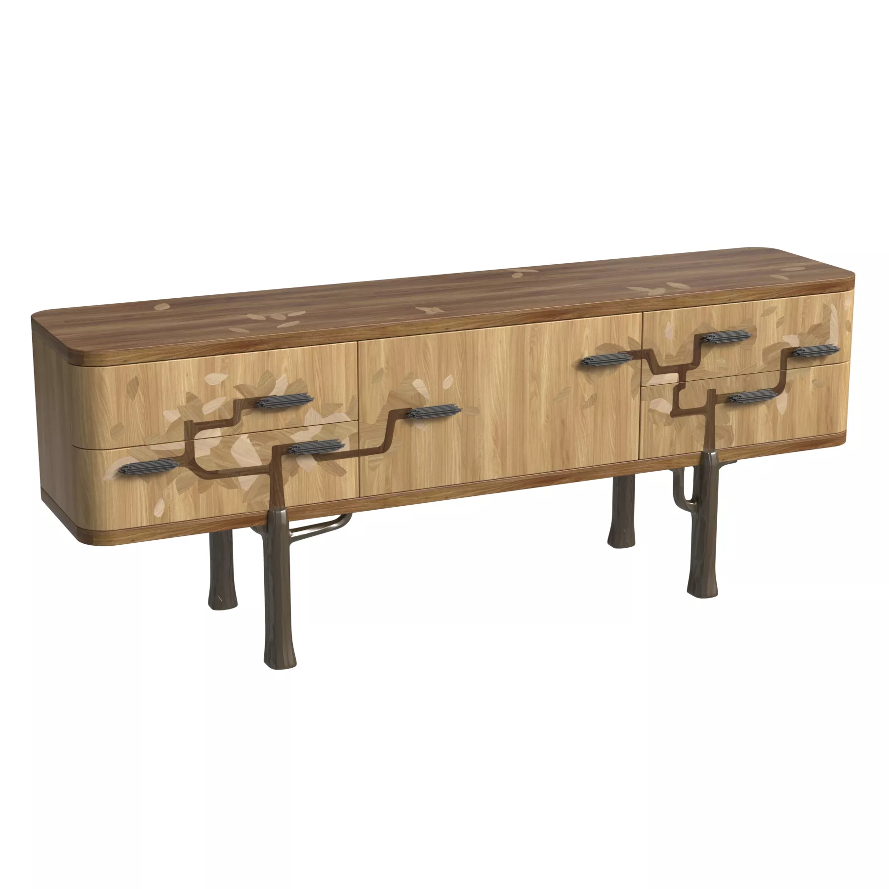 Arbor Credenza By Alexander Lamont 3D model