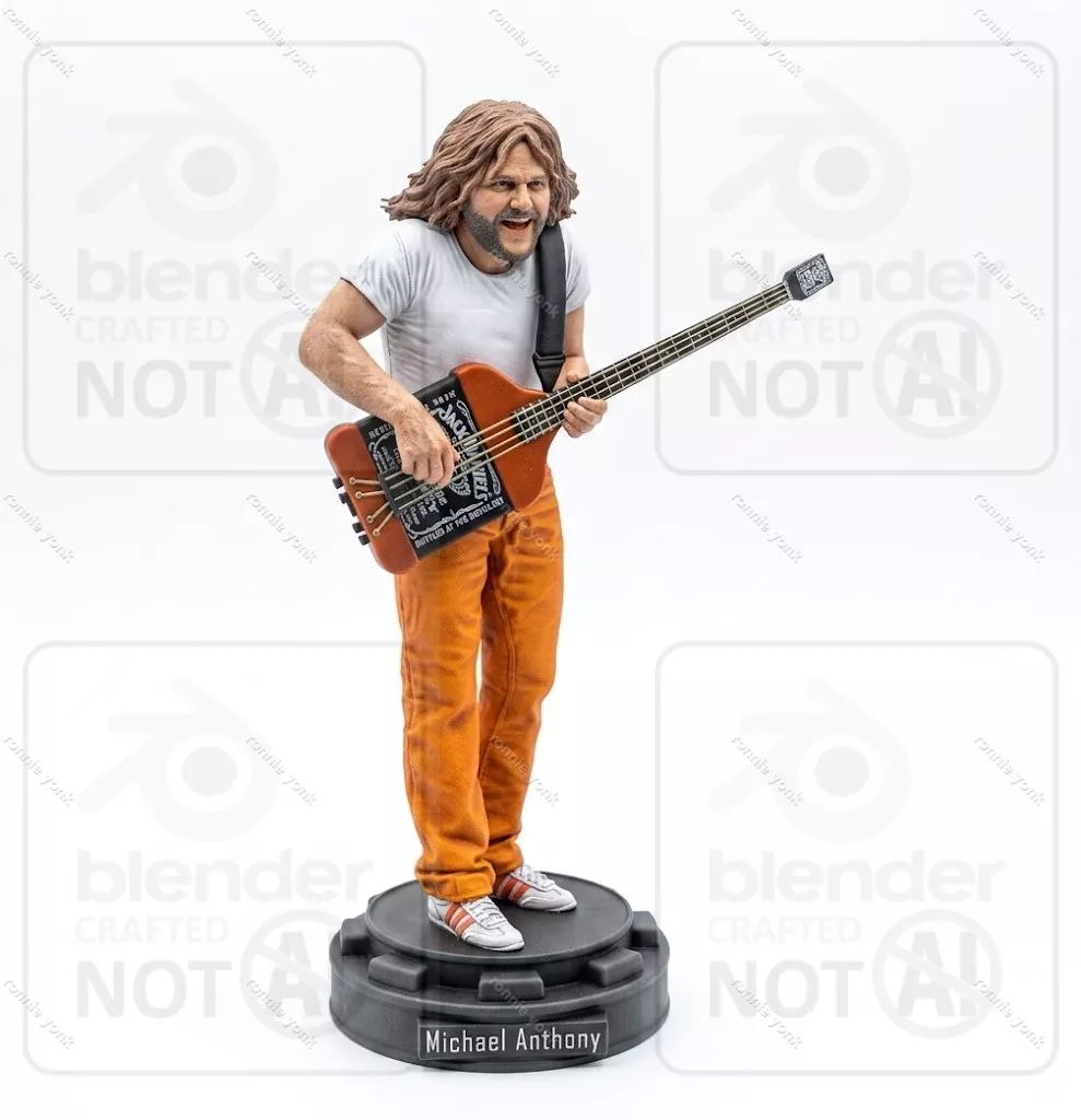 Michael Anthony Van halen 3D print model
