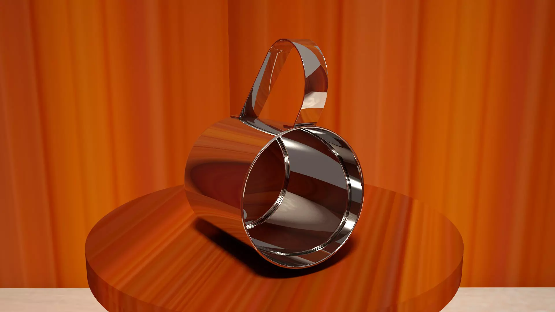 Stainless Steel Cup1 3D model_0
