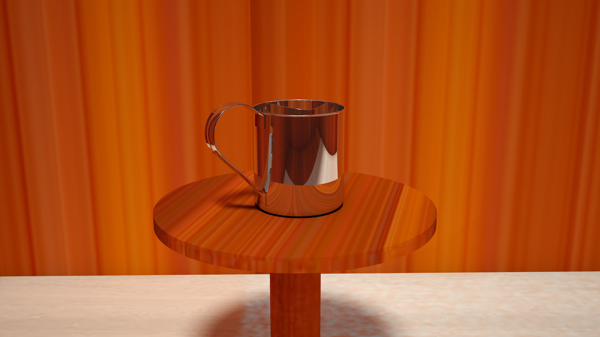 Stainless Steel Cup1 3D model_3