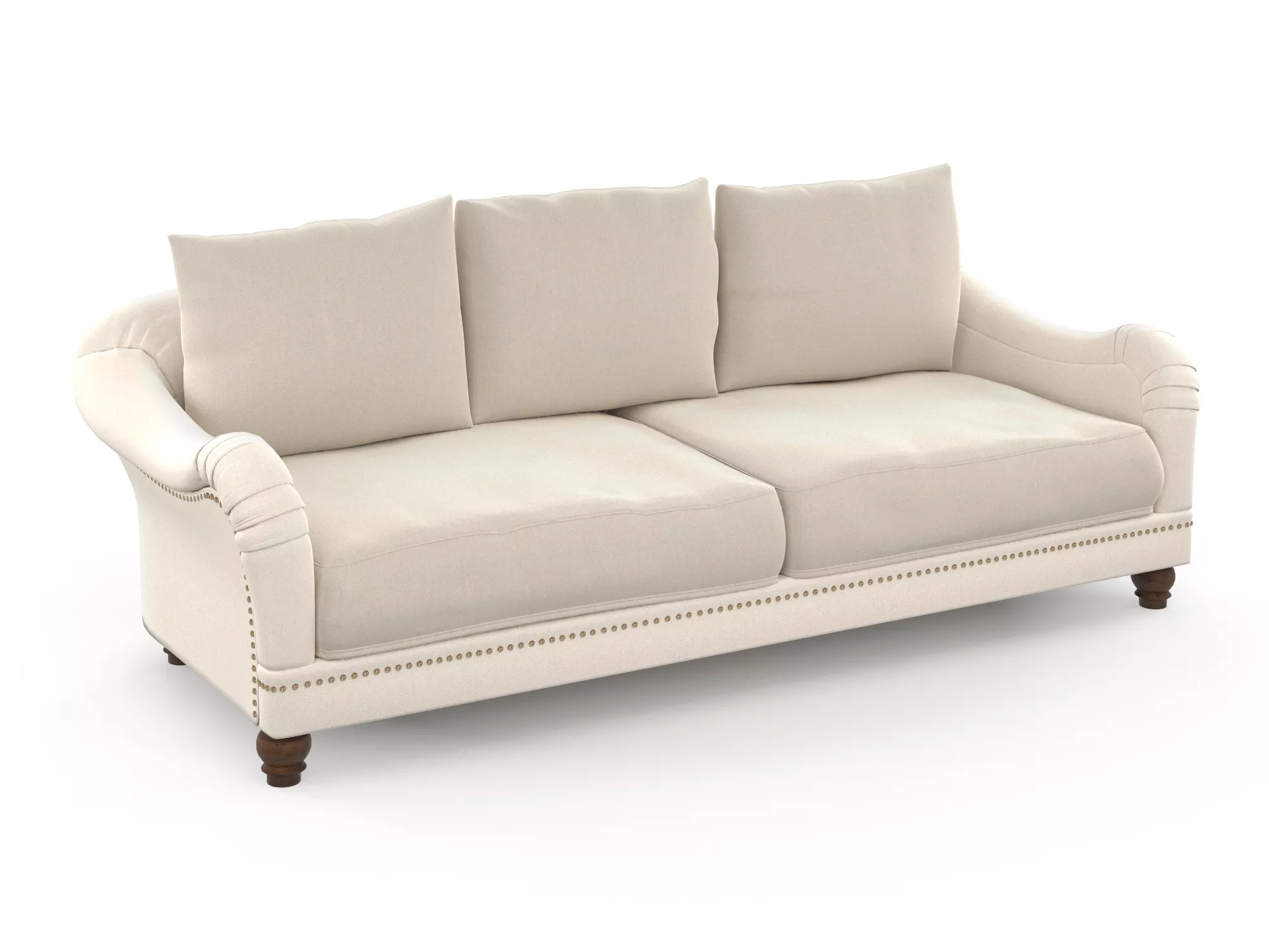 Modern Sofa Free low-poly 3D model