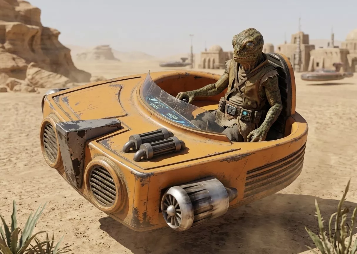 NG-02 Mini Speeder 3D print model