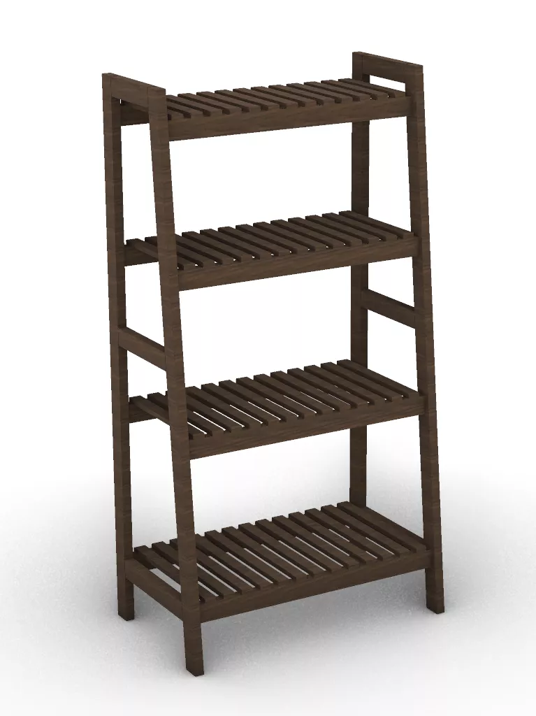 Shoes Rack 4 Tiers 3D print model