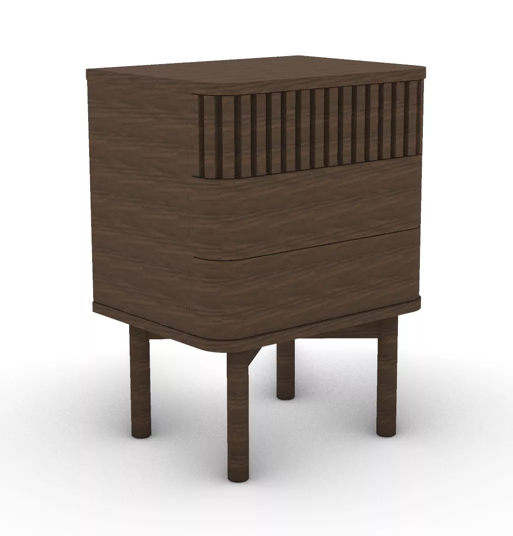 Sideboard 3 drawers 3D print model