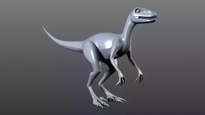 Low-Poly dinosaur