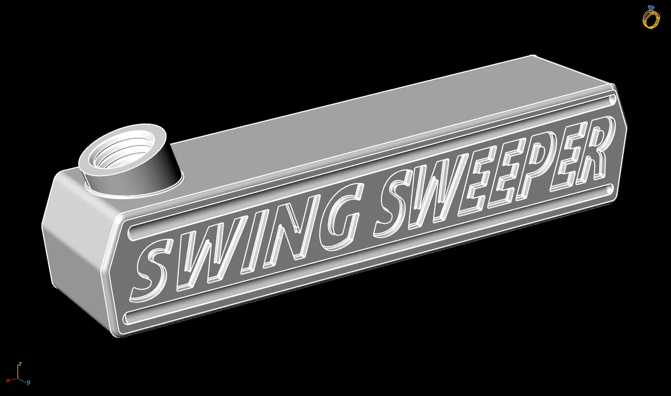 Swing Sweeper 3D Mechanical Housing 3D print model