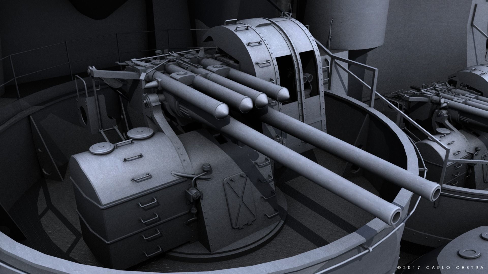 BATTLESHIP YAMATO 3D model_17