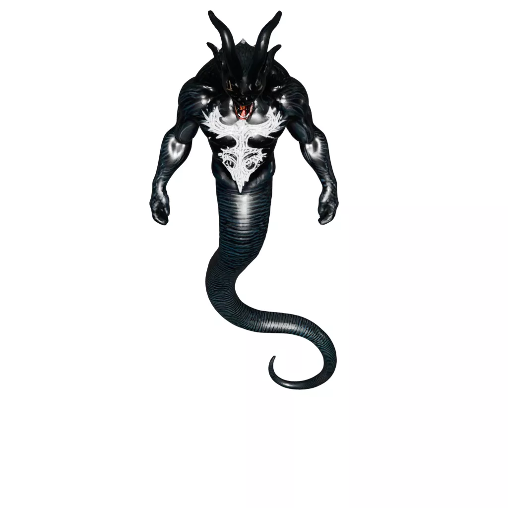 Demon Snake 015 3D model