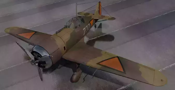 Fokker D-XXI - D-21 - Dutch