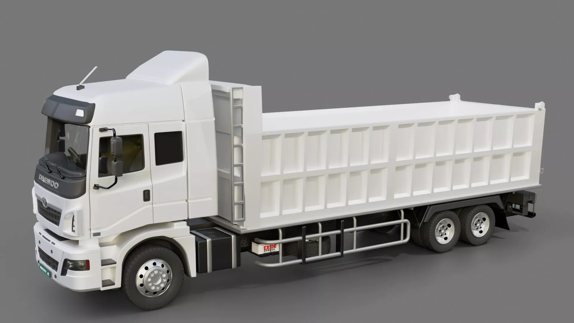 Daewoo Ultra Prima Dump Truck 2012 3D model