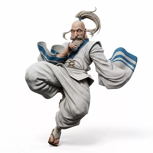Isaac Netero Hunter x Hunter 3D Printable