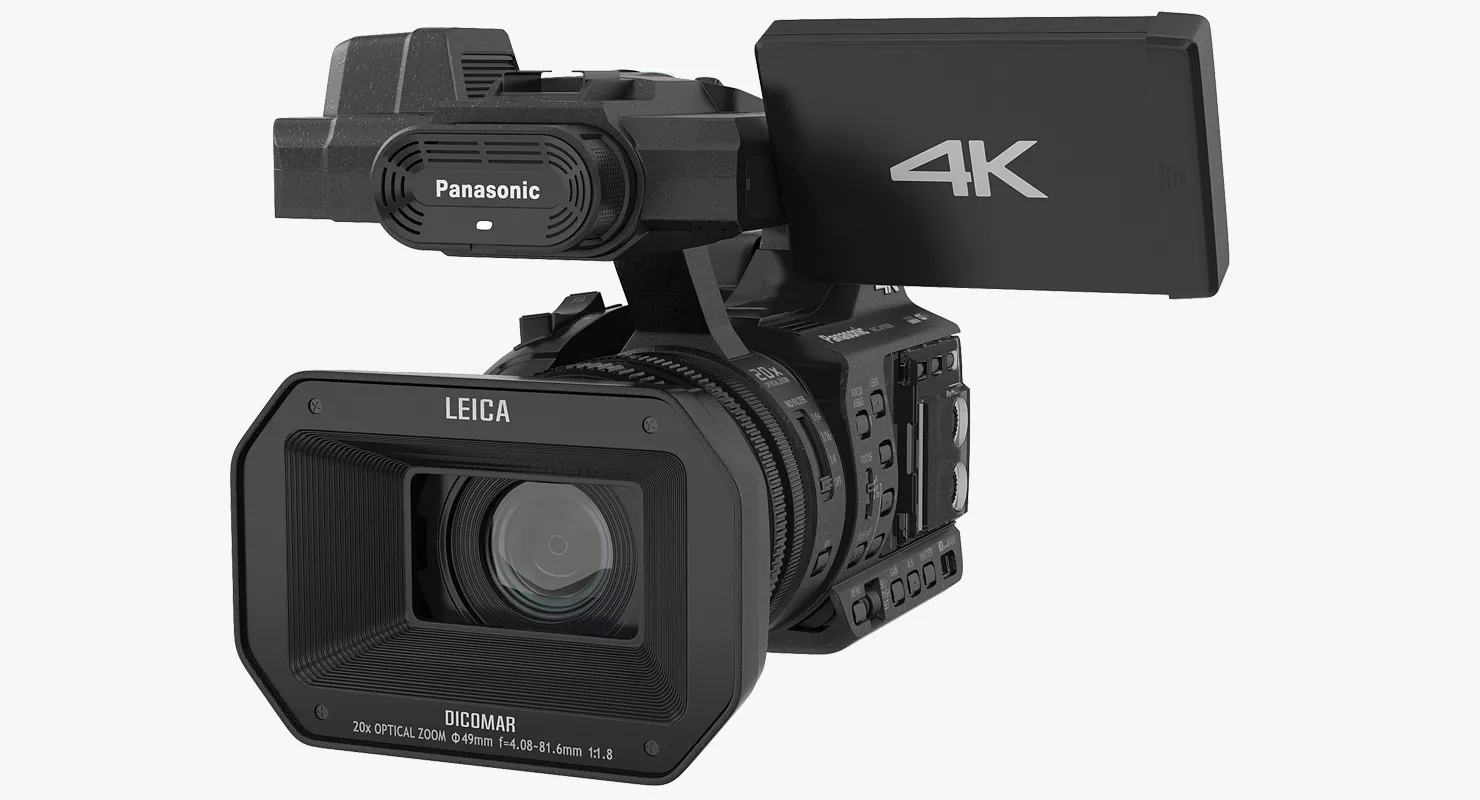 Full HD Camcorder Panasonic HC X1000 3D model