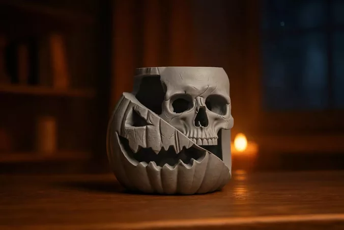 Pumpkin Skull Hybrid