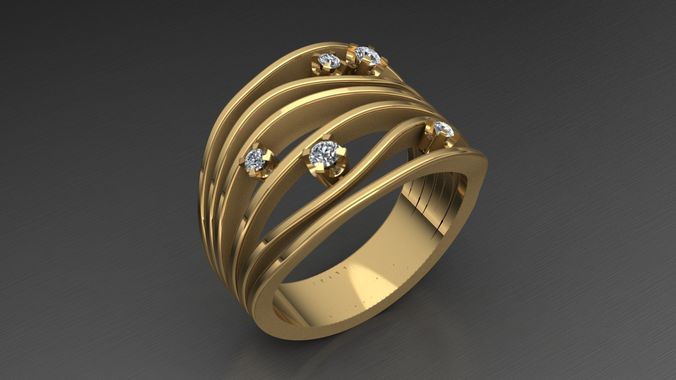 jewelry ring 3D print model