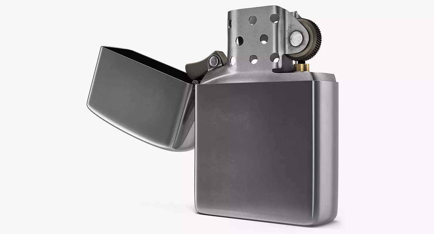 Metal Lighter 3D model