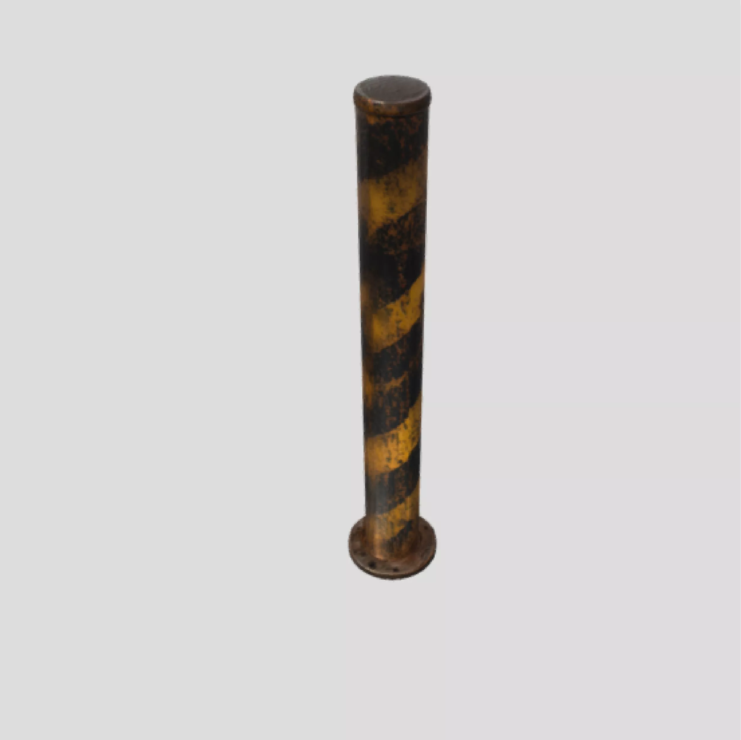 Old Metal Pole Low-poly 3D model