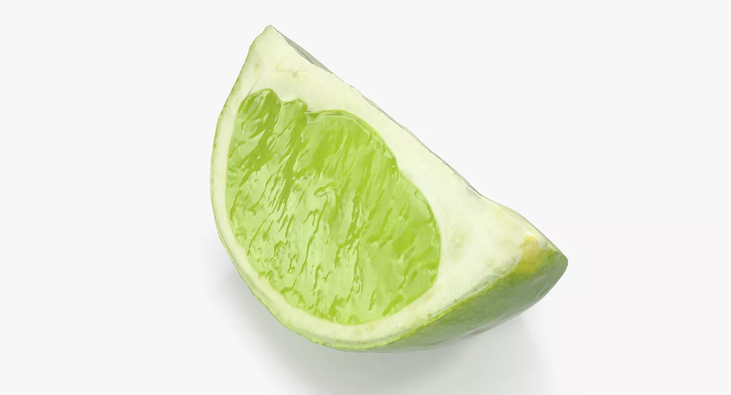 Lime Quarter 3D model